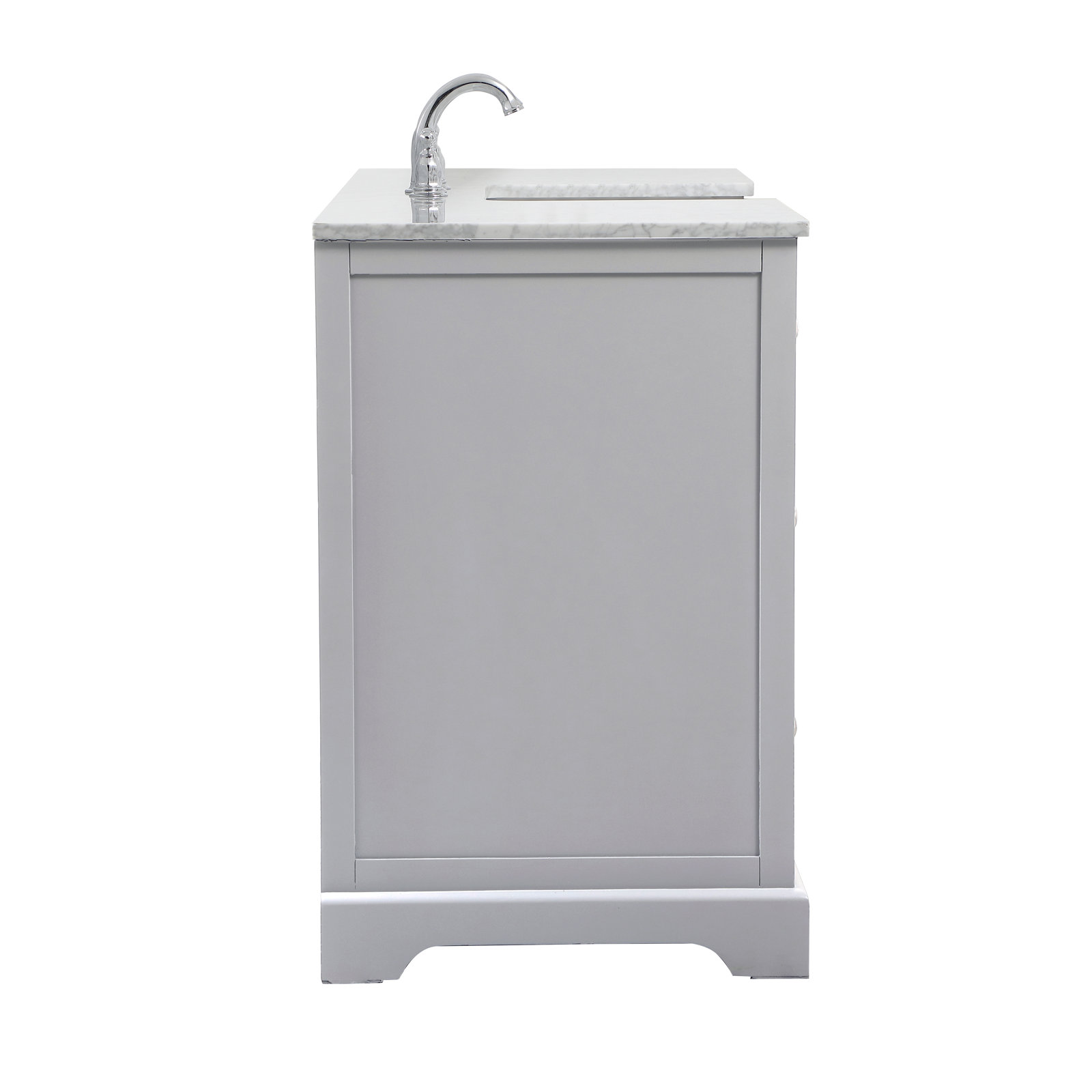 Pardue 60'' Single Bathroom Vanity, Gray