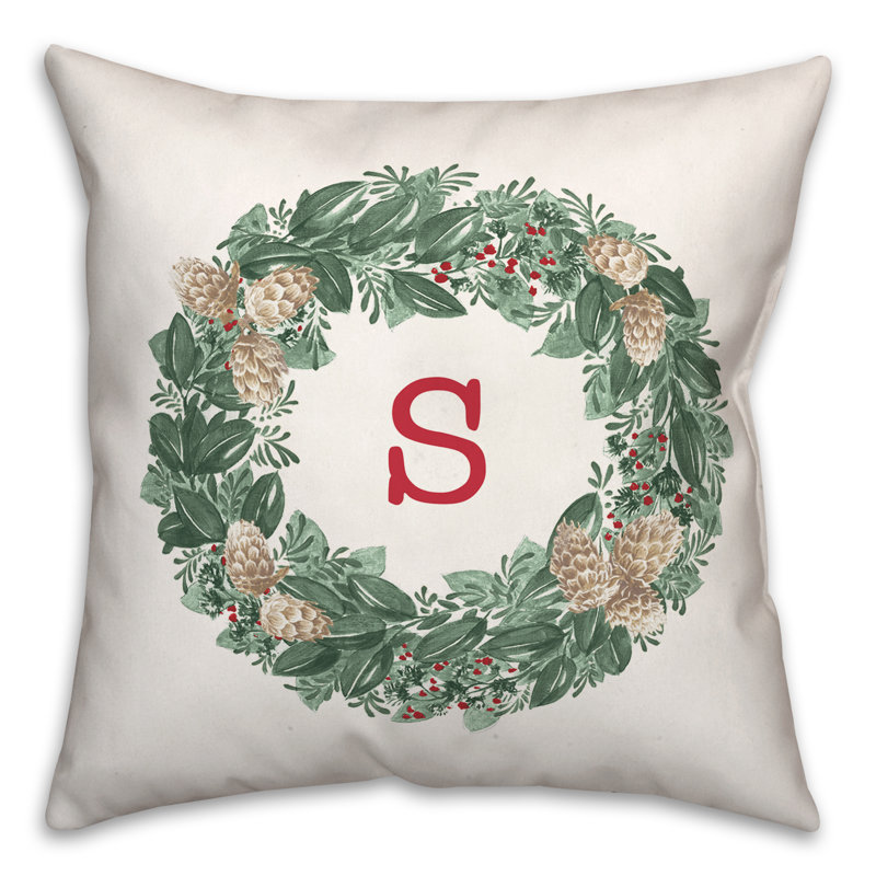 Square Pillow Cover & Insert, S