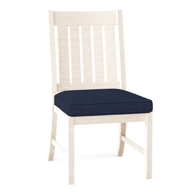 Chaise d'appoint club / croquet en aluminium - Craie