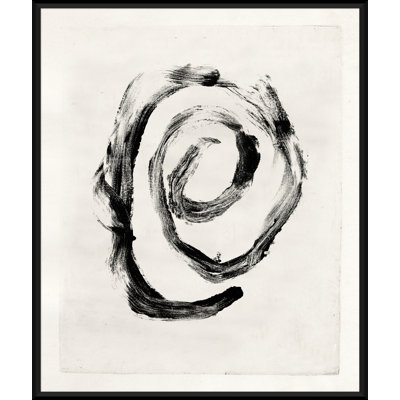 Mid-Century Homage - Peinture encadrée sur papier