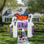 Décoration d'Halloween gonflable 9,8 pi White Ghost Archway