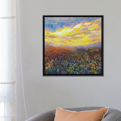 « iris scott-épiphytes », reproduction d’art sur toile tendue