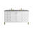 Chicago 60'' Double Bathroom Vanity with Top-86455833-86455834-101285422