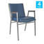 Chaise empilable robuste avec accoudoirs Aliya-1460368333-1460368338