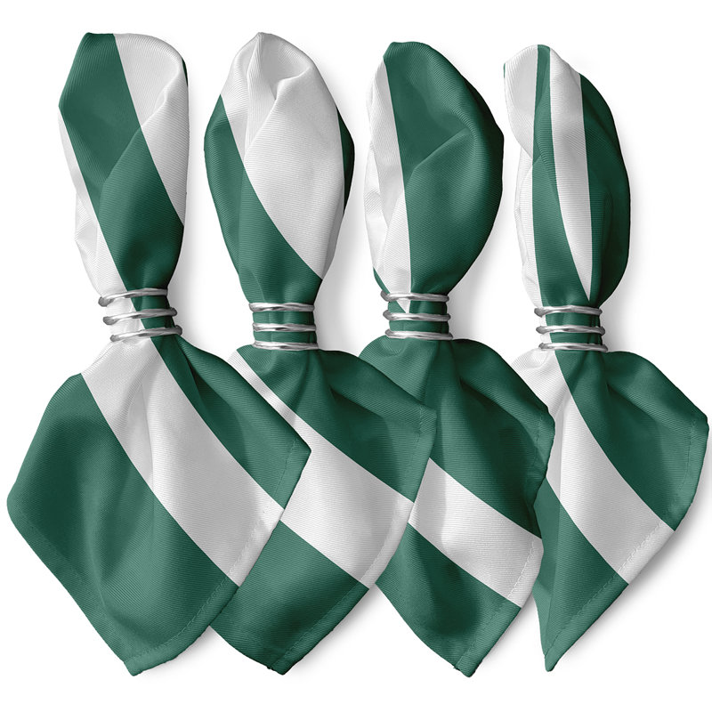 Ensemble de serviettes 4 pièces Synthia, Vert