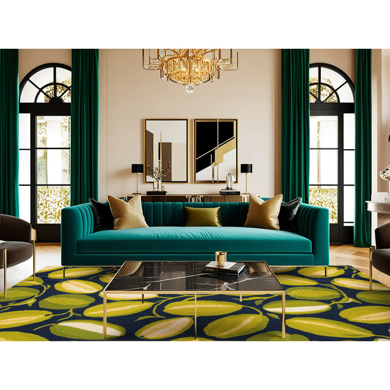  Tapis lavable Granadilla, Rond 4 pi