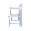 CHAISE PLIABLE-2 / S, STYLE PLIABLE-BLANC, chaise
