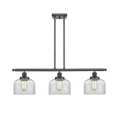 Luminaire suspendu linéaire à 3 lumières HamLake