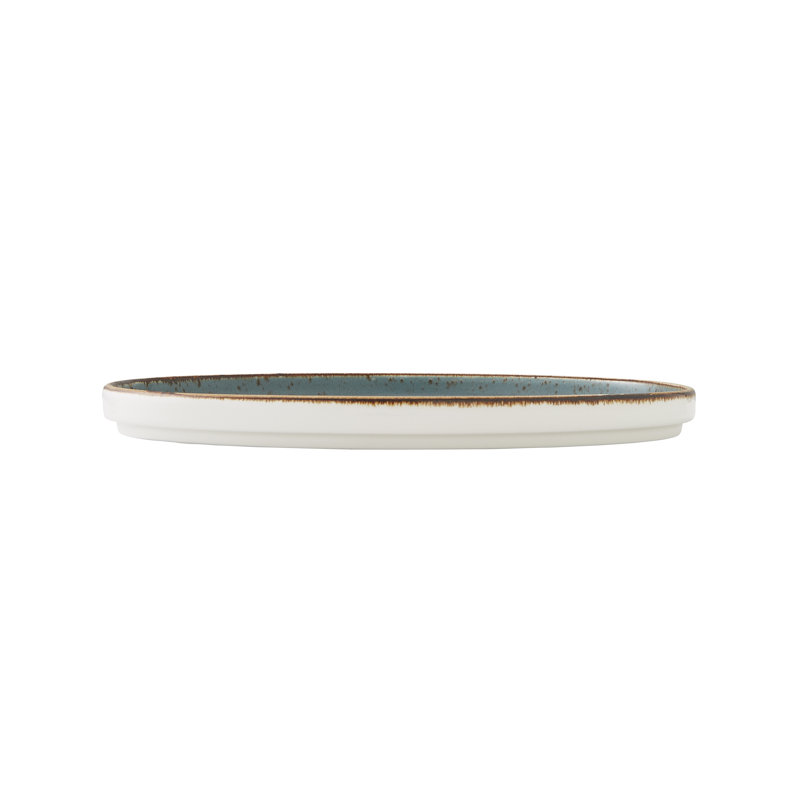 CRAFT BLUE Stack Plate, Blue;Brown