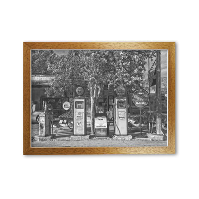Retro Gas Pumps - Print