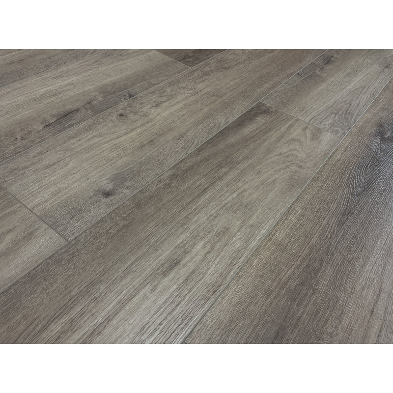 8mm Thick 9'' W x 71'' L Vinyl Plank, Nirvana Gray
