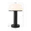 Vienna 9-in Black dimmable LED Table Lamp-1434571906