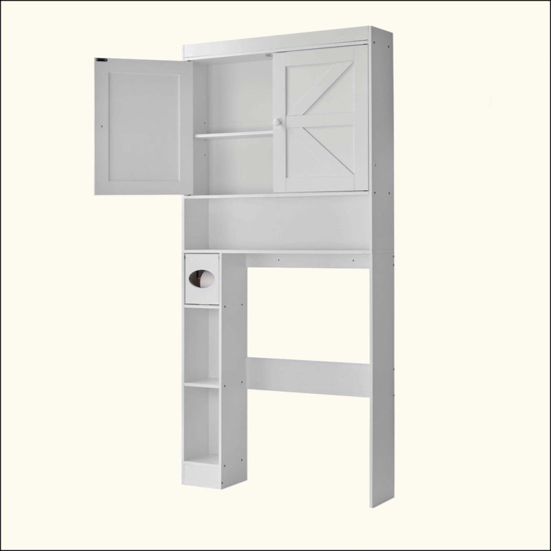 Over The Toilet Storage Cabinet For Bathroom With Adjustable Shelf
