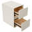 Side Table With 2-Drawers Storage Cabinet 15.75In(D)*11.81In(W)*18.9In(H)