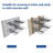 48 " W Steel Wall Mounted Shelving Unit-981290496