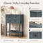 Console en bois de pin avec boutons ronds-952381258