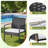 Wicker 2 - Person Patio Conversation Set with Cushions-108339631