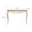 43.31" French Country Carved Console Table