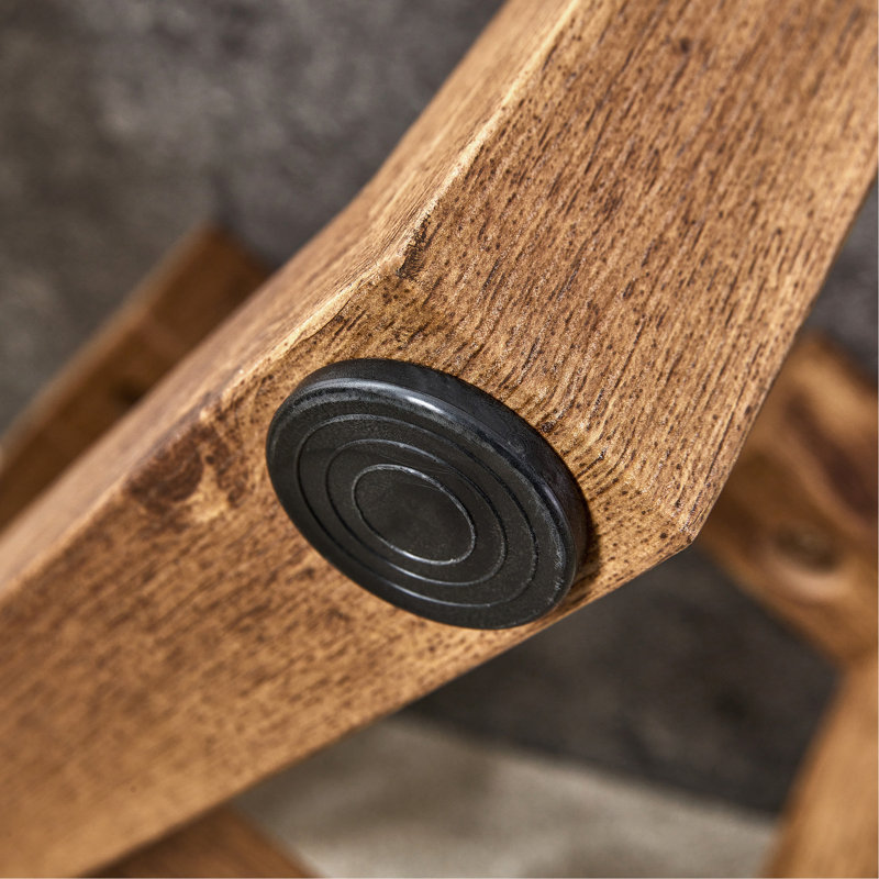 Table basse ronde moderne en bois aggloméré texturé gris - diamètre 31,4 po.