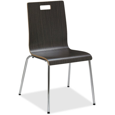 Chaise d’appoint en bois cintré