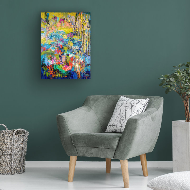 Dorothy Fagan Riverdeliver II sur toile, H 24 po x l 18 po x P 2 po