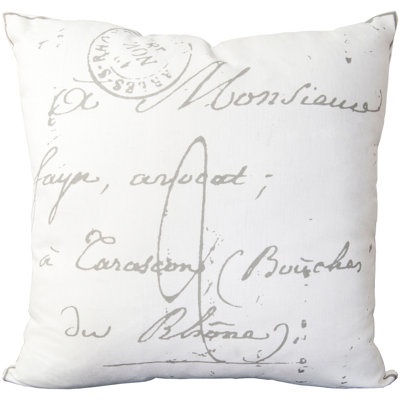  Square Cotton Pillow Cover & Insert