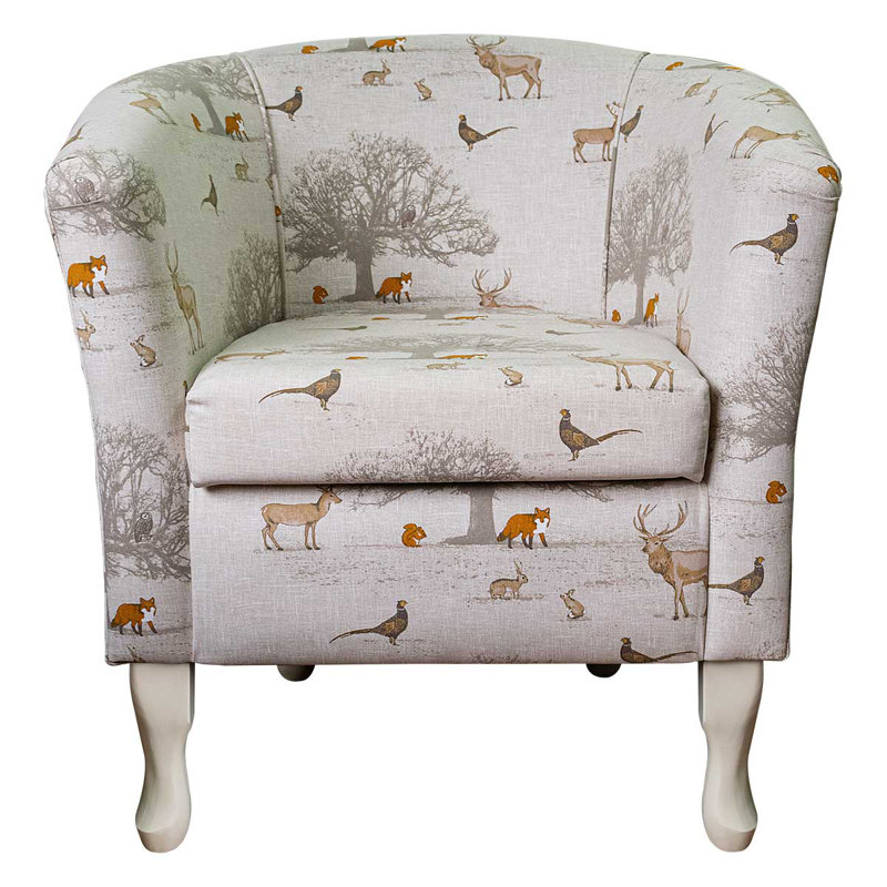 76cm Wide Tufted Tub Chair