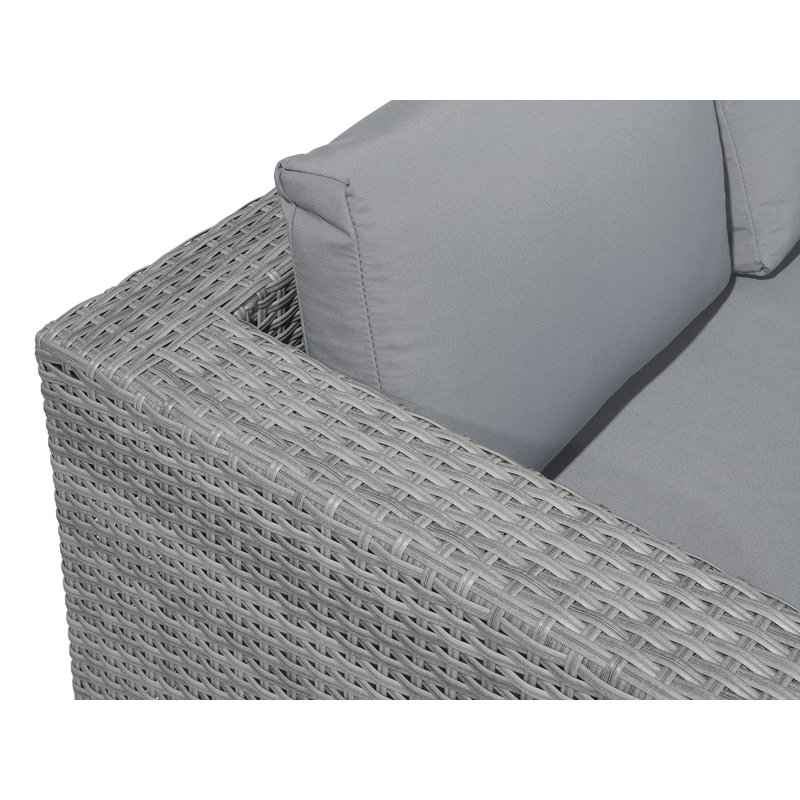 Amadou 8 Seater Rattan Corner Sofa Set