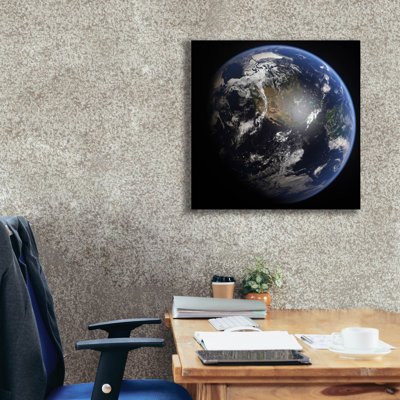 Terre sur toile