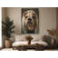 Drôle de bouledogue sur toile-1398584789