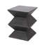 Table d'appoint d'extérieur en béton léger