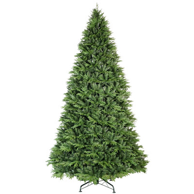Ft Realistic Christmas Tree Pe Pvc Ideal For Home Office Festivity