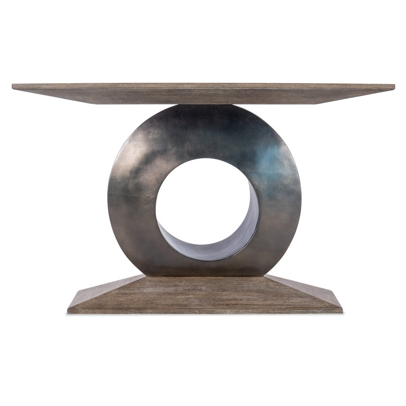 Modern Mood 56'' Solid Wood Top Console Table, Mink
