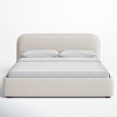 Joss & Main Shonda Upholstered Low Profile Platform Bed & Reviews | Wayfair