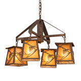 Rustic Lodge 4 - Light Chandelier