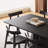 French retro style solid wood dining table 4 - Person Double Pedestal Base Dining Set-101166622