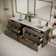 Fresca Formosa 84" Freestanding Double Sink Bathroom Vanity Set with Top, Sink and Mirrors - Faucets Not Included