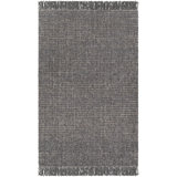 Gaibrial Area Rug in Black