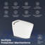 SOTOMO 1.28 Gallons GPF Elongated Smart Toilet (Seat Included)