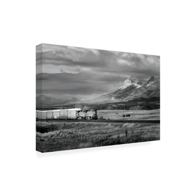 Train III BW sur impression sur toile