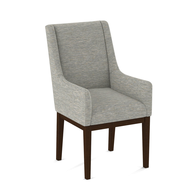 Upholstered Arm Chair, 61555-75, Espresso