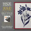 Indigo Botanical Study II, reproduction encadrée - bois massif-2134865285-2134865339