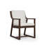 Ensemble repas rond pour terrasse avec trou pour parasol-129441919