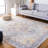Anguilla Oriental Hand Loom Ivory/Light Blue Area Rug-723830214
