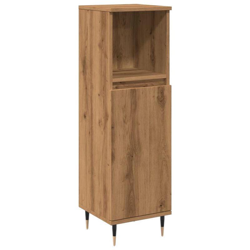 Sayde Bathroom Cabinet, Artisian Oak