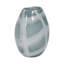 12" Slim Swirled Vase, Blue/White-148536382
