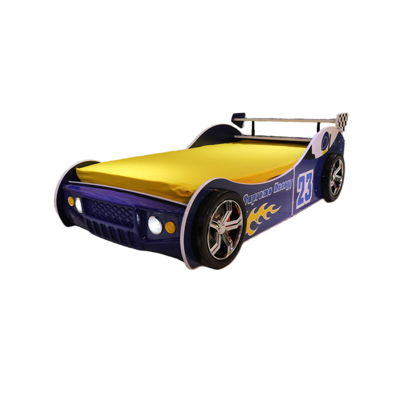 Supreme Energy Racing Car Bed, Blue