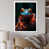 White Single Picture Framed