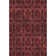 Premium Machine Washable Cerrito AMF564 Burgundy Rug