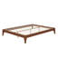 Lit plateforme en bois de bambou massif-1082300748